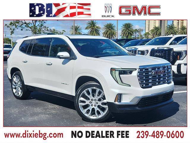 new 2025 GMC Acadia car, priced at $65,360