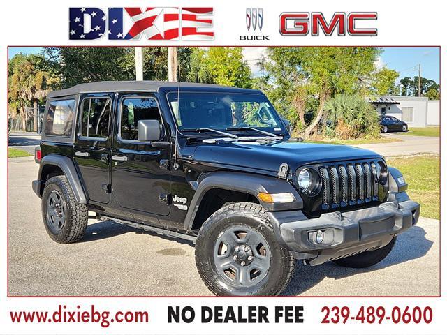 used 2021 Jeep Wrangler Unlimited car, priced at $26,400