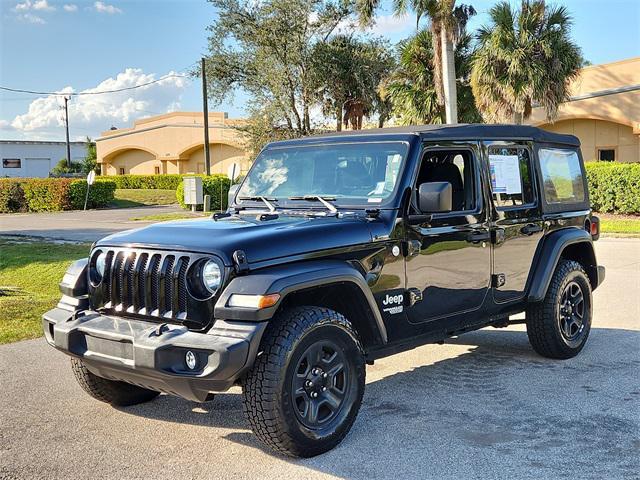 used 2021 Jeep Wrangler Unlimited car, priced at $26,400