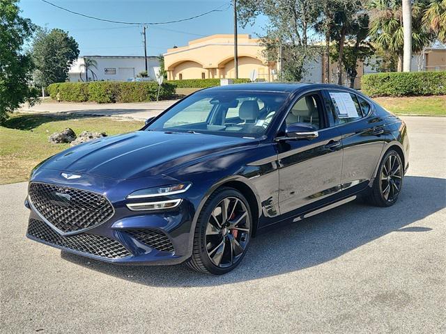 used 2023 Genesis G70 car, priced at $36,500