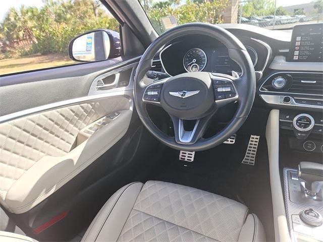 used 2023 Genesis G70 car, priced at $36,500