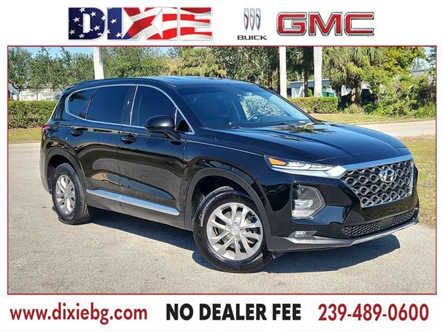 used 2020 Hyundai Santa Fe car, priced at $18,000