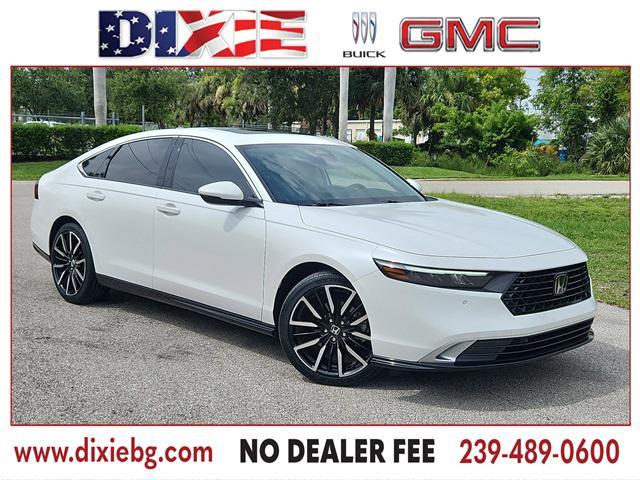 used 2024 Honda Accord Hybrid car, priced at $31,500
