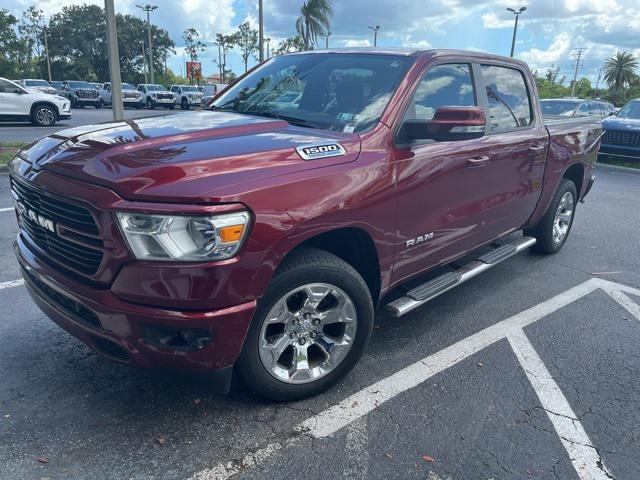 used 2021 Ram 1500 car, priced at $34,000