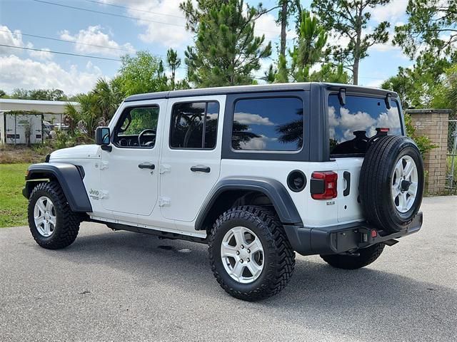 used 2018 Jeep Wrangler Unlimited car, priced at $21,000