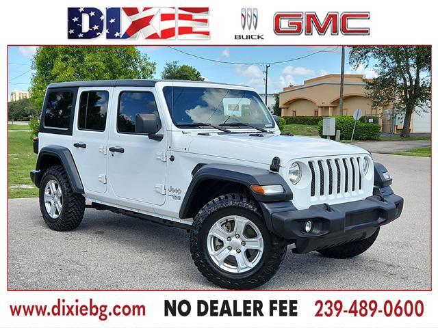 used 2018 Jeep Wrangler Unlimited car, priced at $21,000