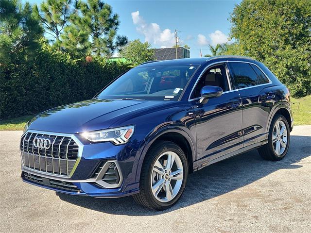 used 2024 Audi Q3 car, priced at $34,500