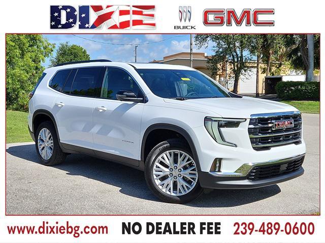 new 2025 GMC Acadia car, priced at $49,430