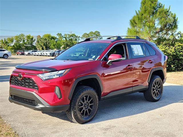 used 2022 Toyota RAV4 car, priced at $25,500