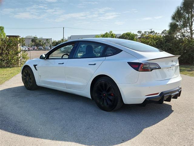 used 2022 Tesla Model 3 car, priced at $19,200