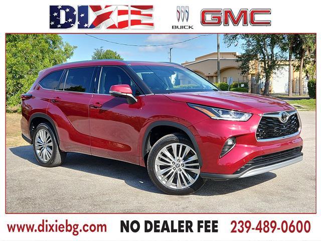 used 2022 Toyota Highlander car, priced at $44,599