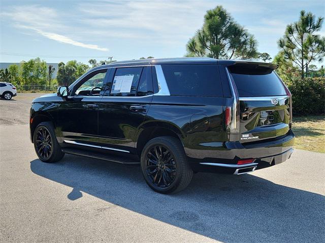 used 2023 Cadillac Escalade car, priced at $78,900