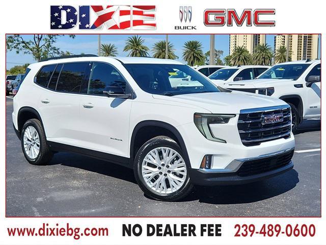 new 2025 GMC Acadia car, priced at $47,180