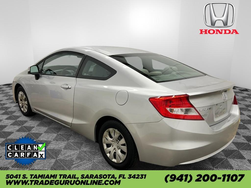 used 2012 Honda Civic car, priced at $6,500