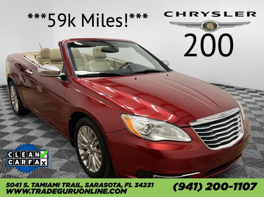 used 2012 Chrysler 200 car, priced at $8,991
