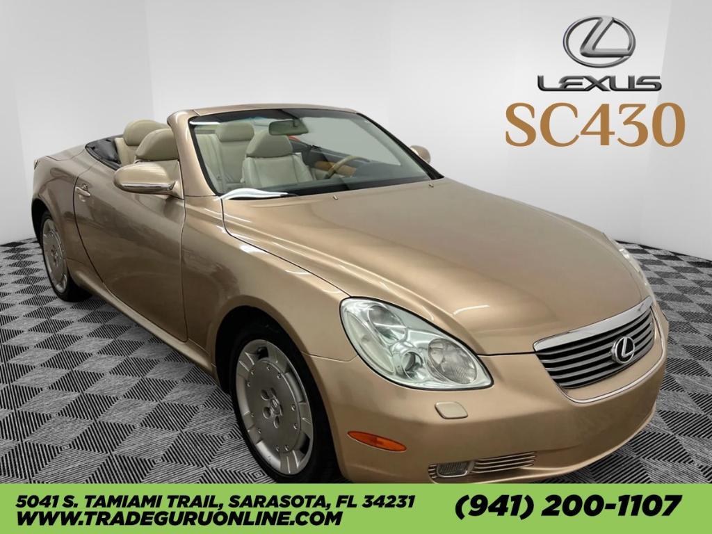 used 2004 Lexus SC 430 car, priced at $12,991