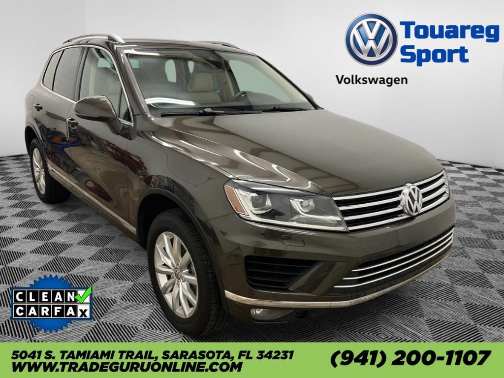 used 2016 Volkswagen Touareg car, priced at $13,991