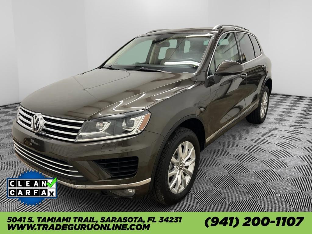 used 2016 Volkswagen Touareg car, priced at $13,991