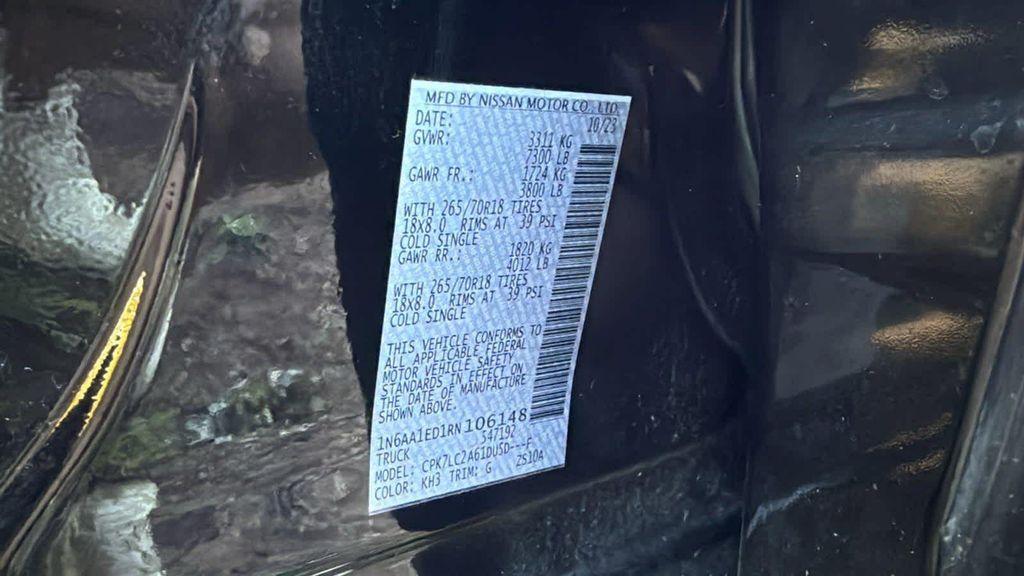 used 2024 Nissan Titan car, priced at $41,997