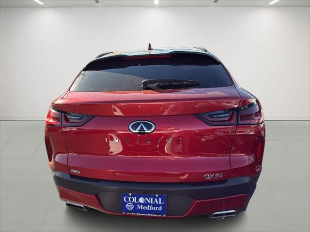 used 2024 INFINITI QX55 car, priced at $45,680