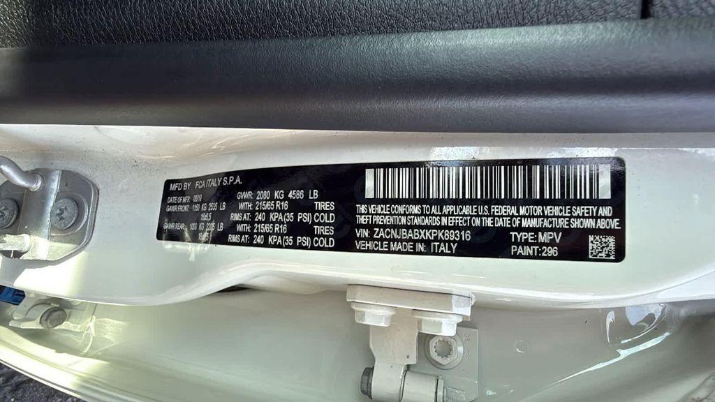 used 2019 Jeep Renegade car, priced at $16,422