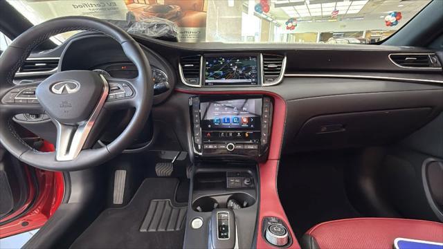 used 2024 INFINITI QX55 car, priced at $45,777