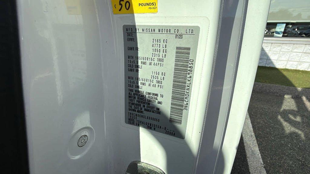 used 2020 Nissan NV200 car, priced at $15,932