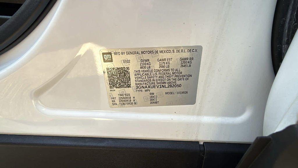 used 2022 Chevrolet Equinox car, priced at $23,127