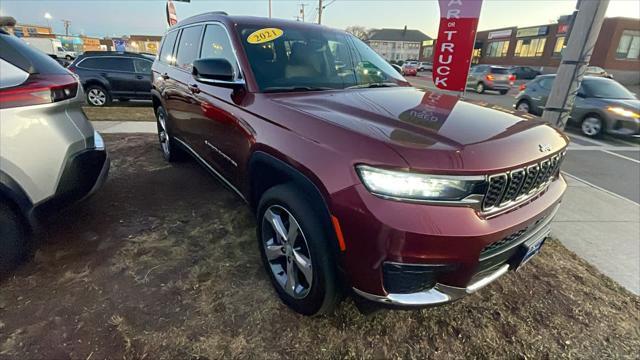 used 2021 Jeep Grand Cherokee L car, priced at $32,587