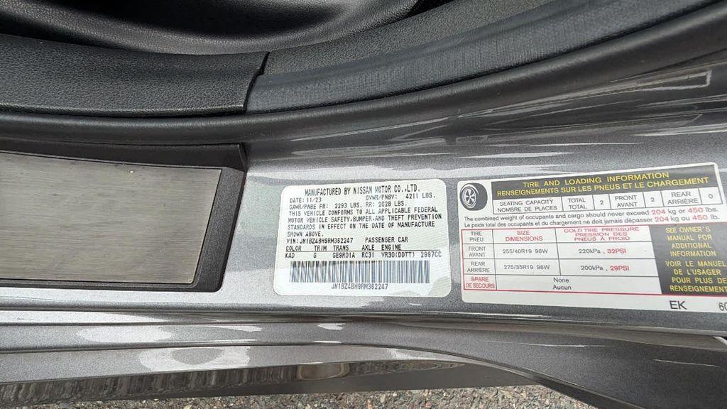 used 2024 Nissan Z car, priced at $40,877