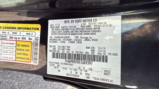 used 2014 Ford Fusion car, priced at $9,988