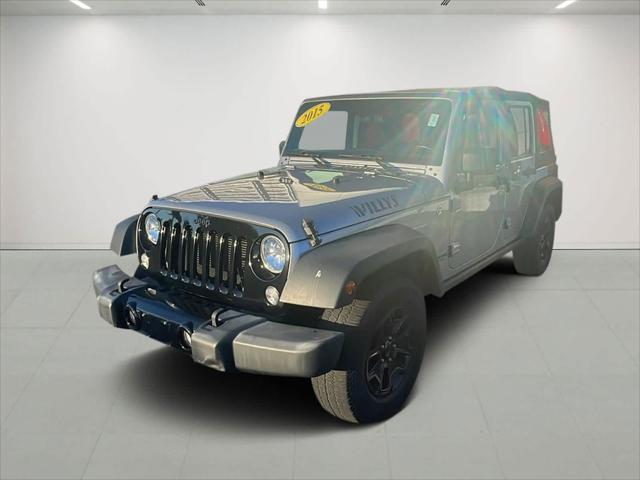 used 2015 Jeep Wrangler Unlimited car, priced at $17,998