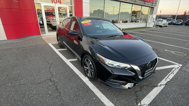 used 2021 Nissan Sentra car, priced at $18,703