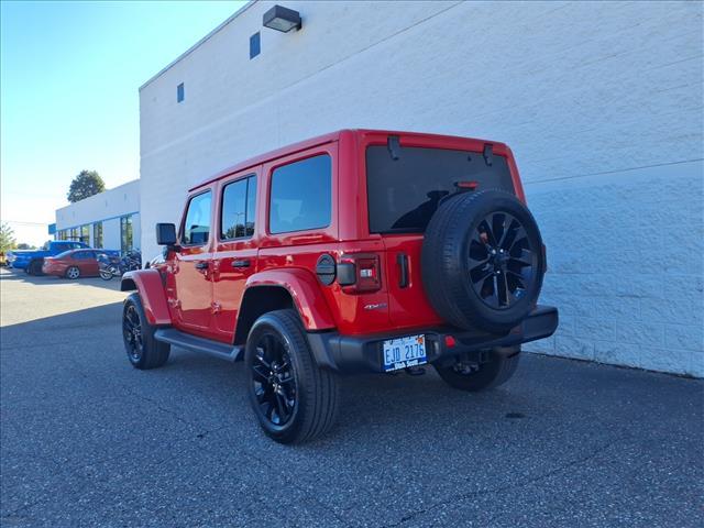 used 2021 Jeep Wrangler Unlimited 4xe car, priced at $28,995