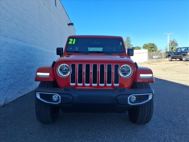 used 2021 Jeep Wrangler Unlimited 4xe car, priced at $28,995
