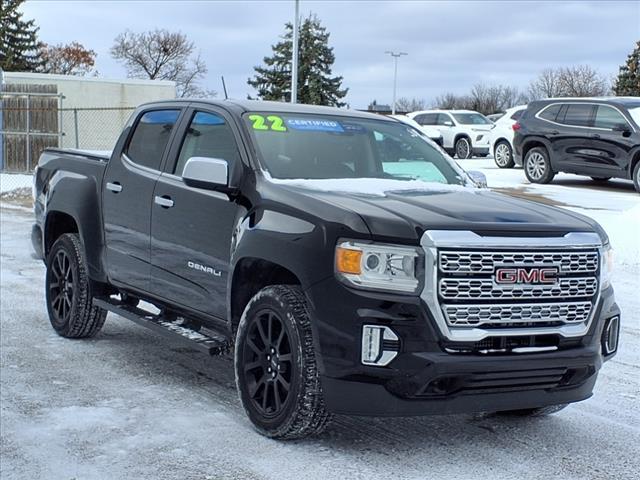 used 2022 GMC Canyon car, priced at $34,595