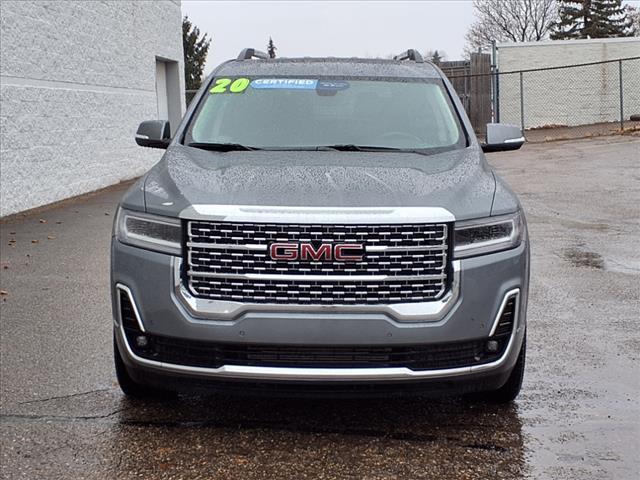 used 2020 GMC Acadia car, priced at $27,995