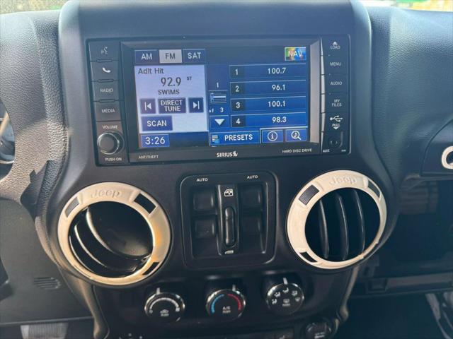 used 2012 Jeep Wrangler Unlimited car, priced at $18,874