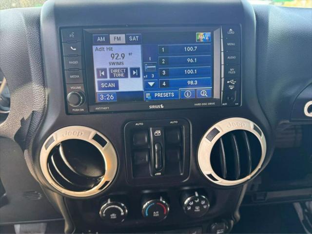 used 2012 Jeep Wrangler Unlimited car, priced at $18,484