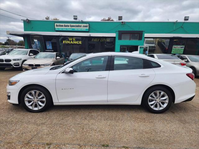 used 2021 Chevrolet Malibu car, priced at $14,384