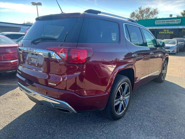 used 2017 GMC Acadia car, priced at $17,644