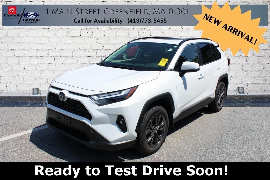 used 2023 Toyota RAV4 Hybrid car, priced at $37,000