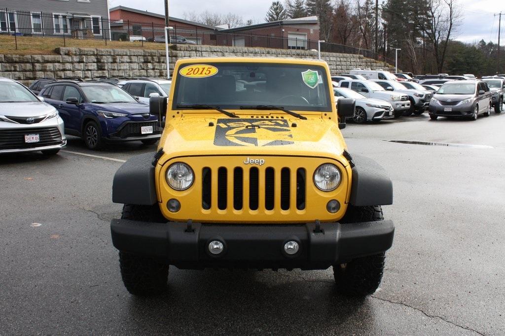 used 2015 Jeep Wrangler car, priced at $14,704