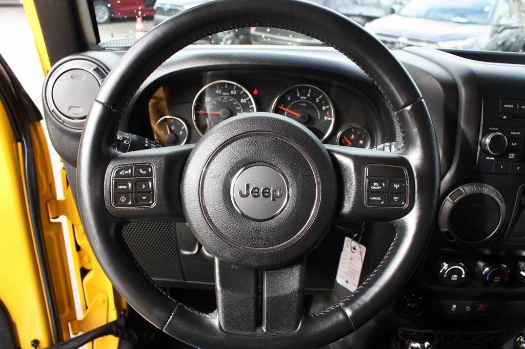 used 2015 Jeep Wrangler car, priced at $14,704