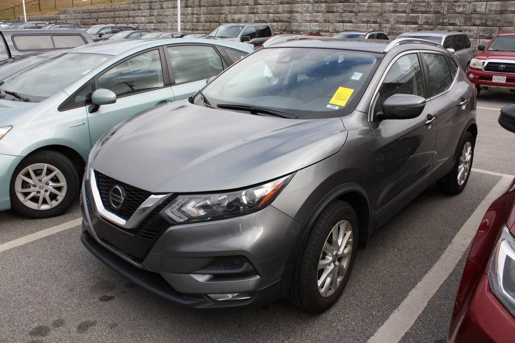 used 2021 Nissan Rogue Sport car, priced at $18,550