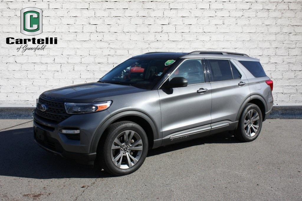 used 2021 Ford Explorer car, priced at $26,952