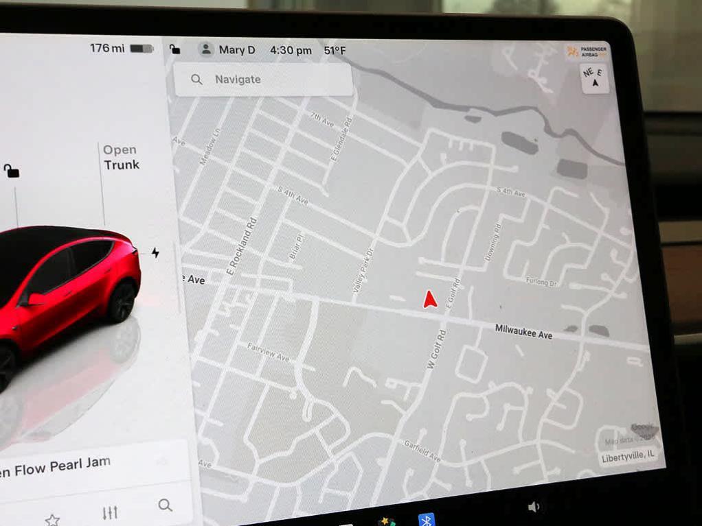 used 2024 Tesla Model Y car, priced at $33,599