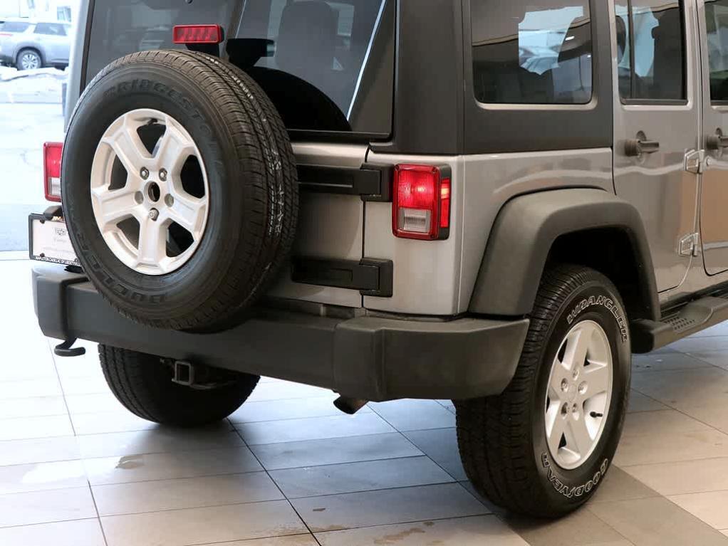 used 2017 Jeep Wrangler Unlimited car, priced at $18,744