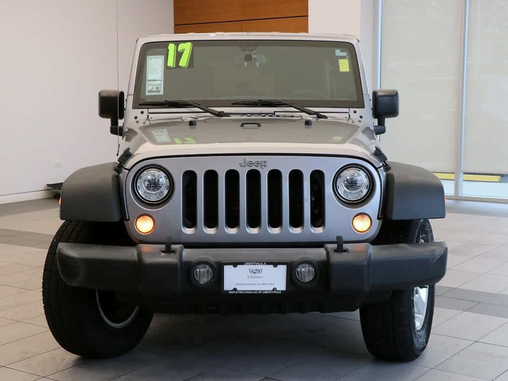 used 2017 Jeep Wrangler Unlimited car, priced at $18,744