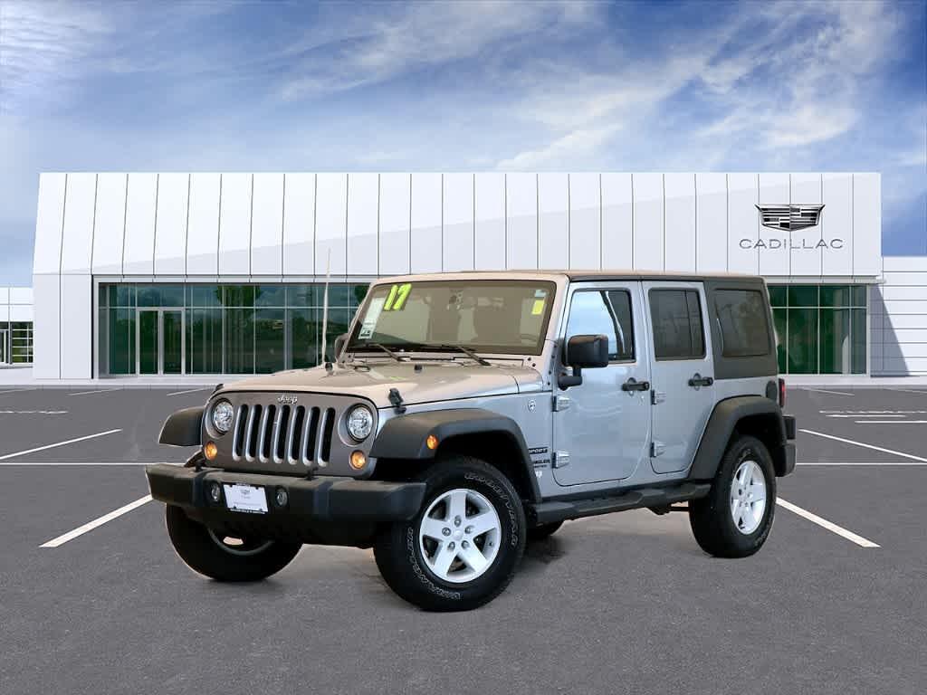 used 2017 Jeep Wrangler Unlimited car, priced at $18,999